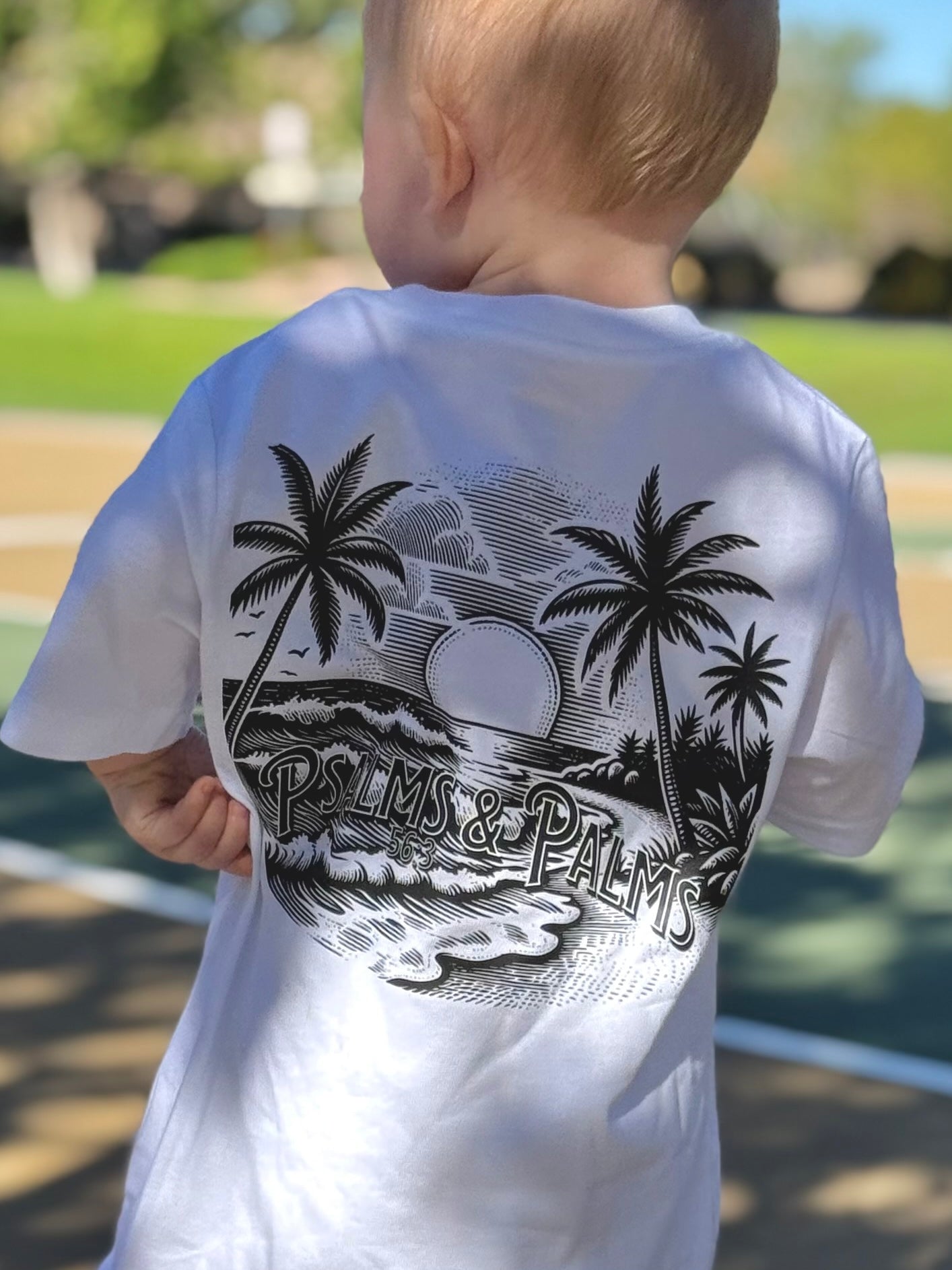 Psalms and Palms Kids T shirt