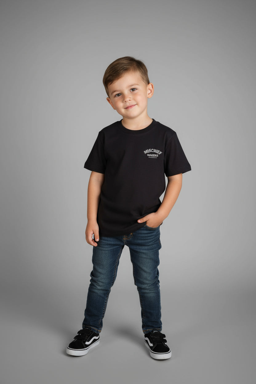 Lil Rebel on Wheels. Mischief Makers T-Shirt