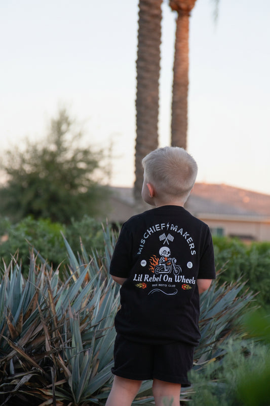 Lil Rebel on Wheels.      Mischief Makers T-Shirt
