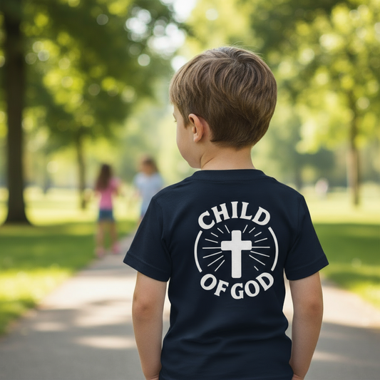 Kids Child of God with Cross